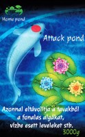 Home Pond Attack Pond fonalas alga falevelek és egyéb szervese szennyeződések eltávolítására.