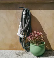 SECRET HOSE flexibilis tömlő szett (+locsolópisztoly) 8m-24m - szürke WSCH824GY